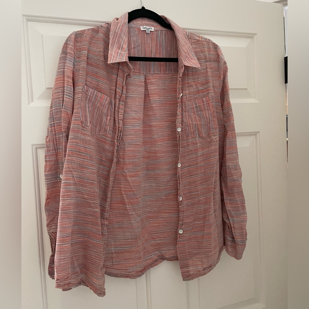 Splendid lightweight button up